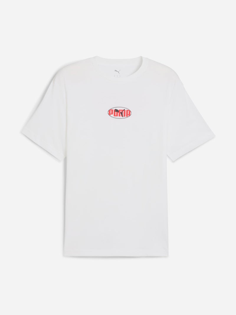 PUMA تي شيرت بومة إيسينشالز لوجو لاب بتصميم مريح - Image 2