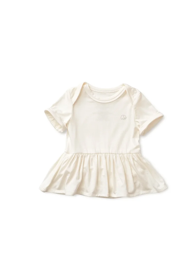 Anvi Baby Peplum Knit Dress