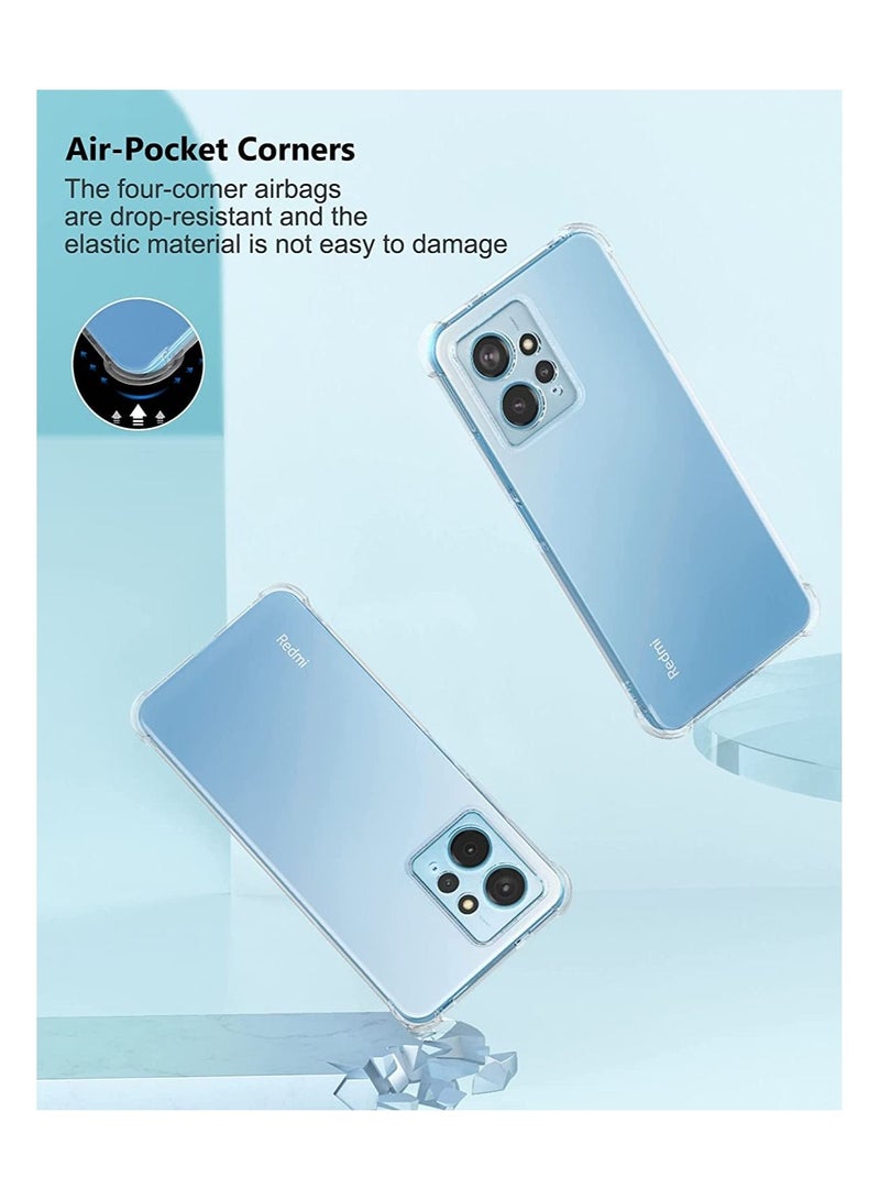 Redmi Note 12 4G Case Cover Soft TPU Case Lightweight Shock Protective Cover with Camera Protection Designed for Xiaomi Redmi Note 12 4G - Image 5