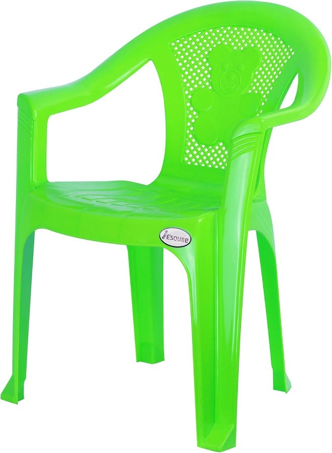 ESQUBE Esqube Koala Baby Chair - Plastic Study Chair Parrot Green  - Image 4