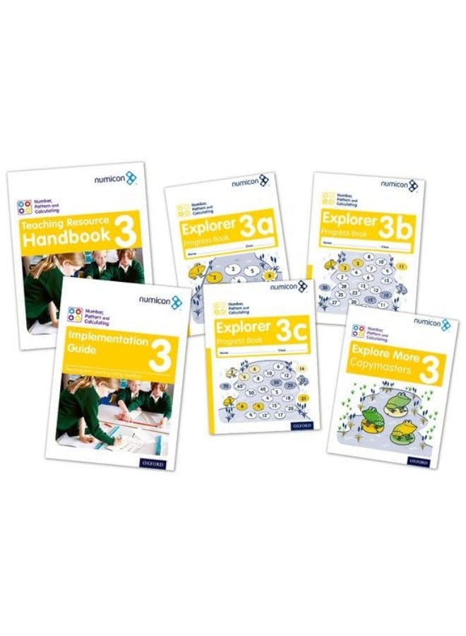 Numicon: Number, Pattern and Calculating 3 Easy Buy Pack - Image 1