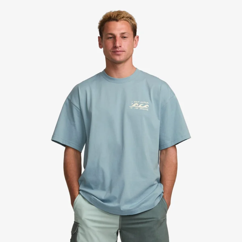 بيلابونج I Surf Better In My Dreams Short Sleeves T-Shirt - Men
