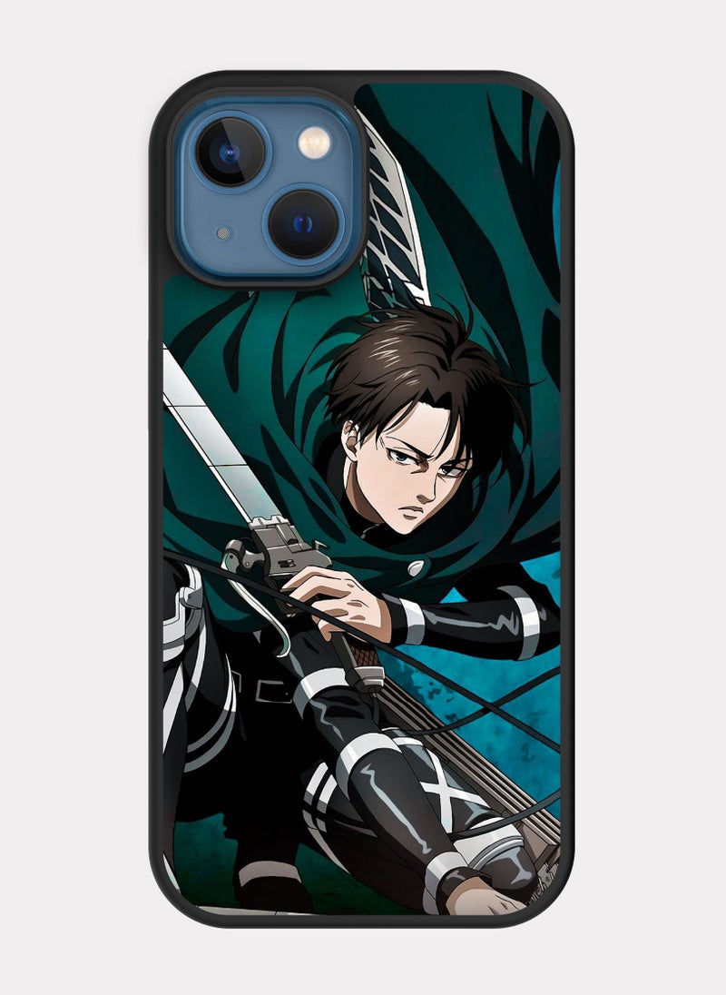 PXLAAT iPhone 13 case cover Levi Ackerman Attack on Titan - Image 1