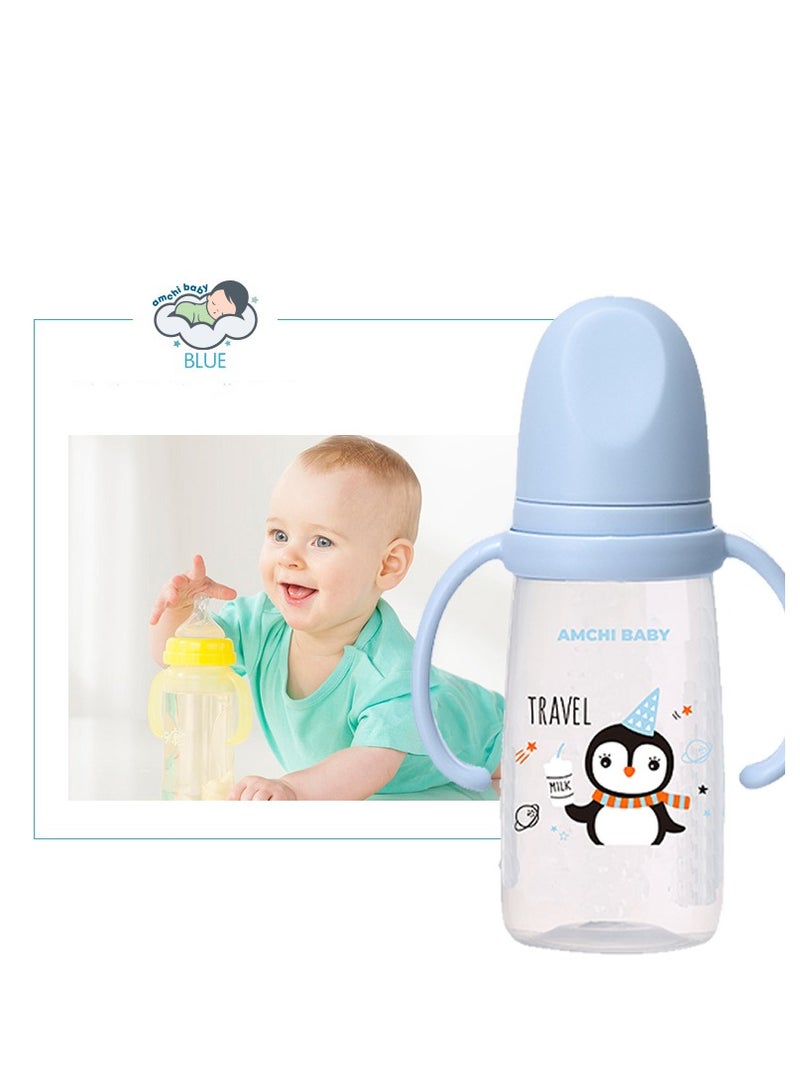 أمتشي بيبي زجاجة رضاعة بمقبض سعة 200 مل - 2 قطعة - Image 3