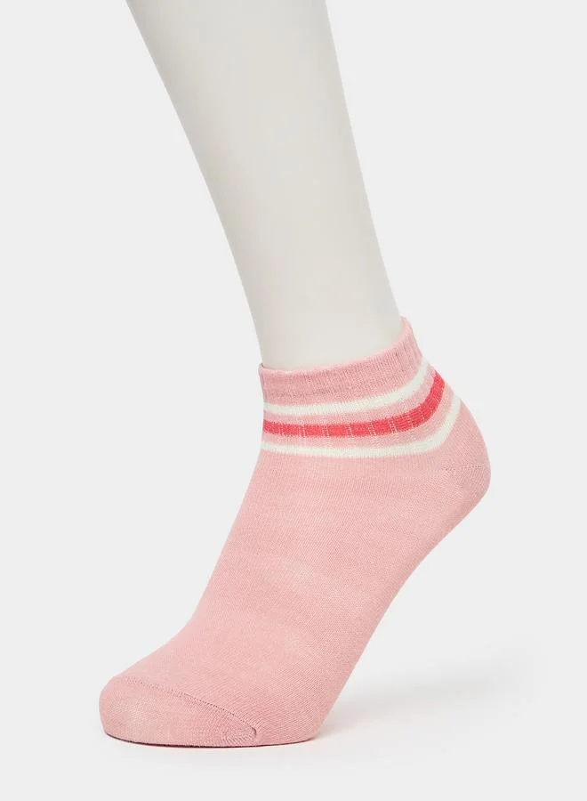 Styli Set of 5 - Cherry Print Ankle Socks
