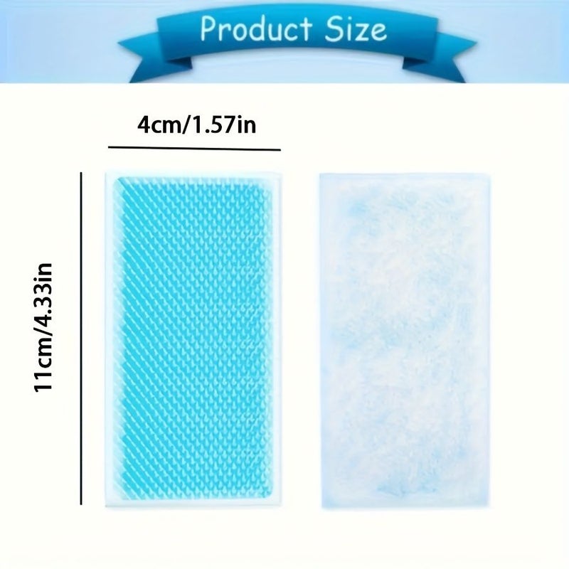 35 PCS Cooling Patches Forehead Heat Physical Cooling Body Ice Packs Summer Essential For Beach Home Exercise 1.6x4.3 Inch - Image 4