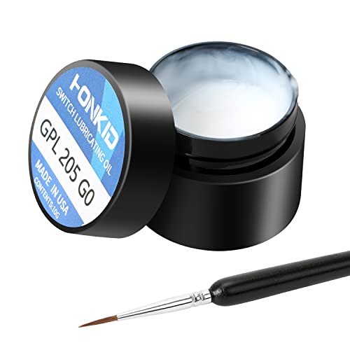HONKID Keyboard Switch Lube GPL 205G0 0.35 oz,Mechanical Keyboard Keycaps Lubricant Lubes Stabilizer Lubricating - Image 1
