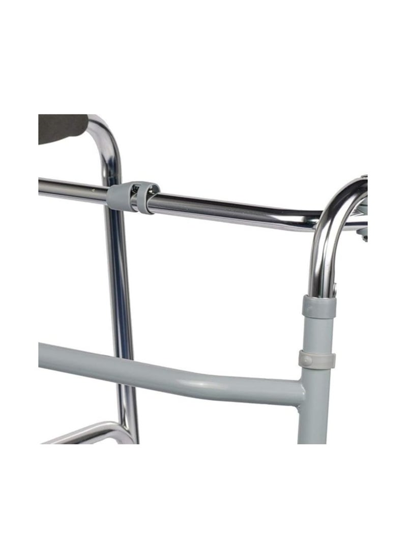 AKM Walker with Wheels AKM Balanced Frame Folding Walker Suitable For Adults,Seniors & Patients  - Image 4