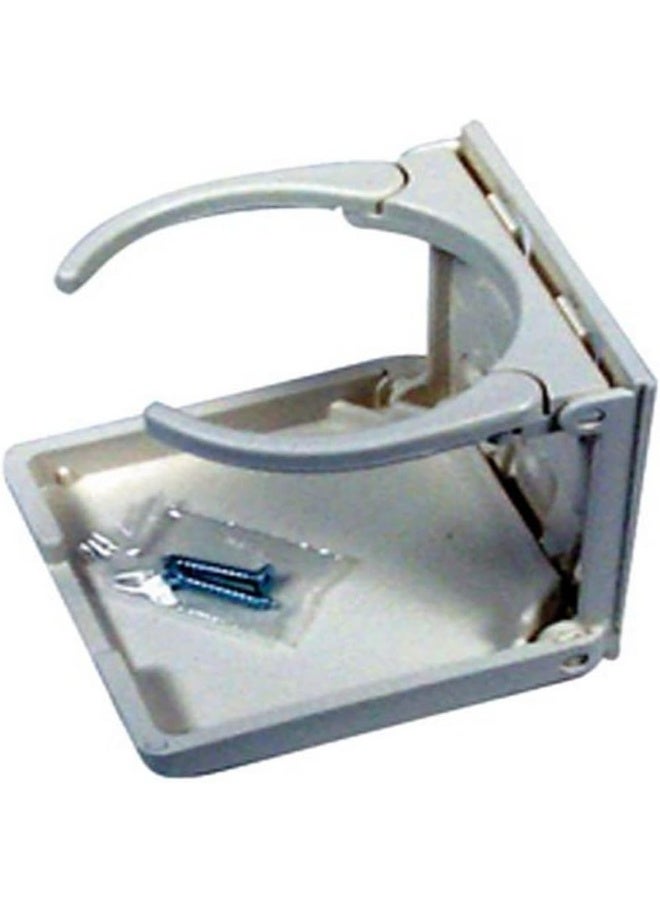 حامل المشروبات القابل للطي والقابل للتعديل American Technology CH00100-WHT-1 - أبيض
