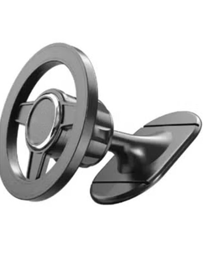 TIGER Magnetic Car Phone Holder – Universal Dashboard or Air Vent Mount for Smartphones, Secure Grip with Strong Magnets, 360° Rotation, One-Handed Use, Compact Design – Black - Image 2
