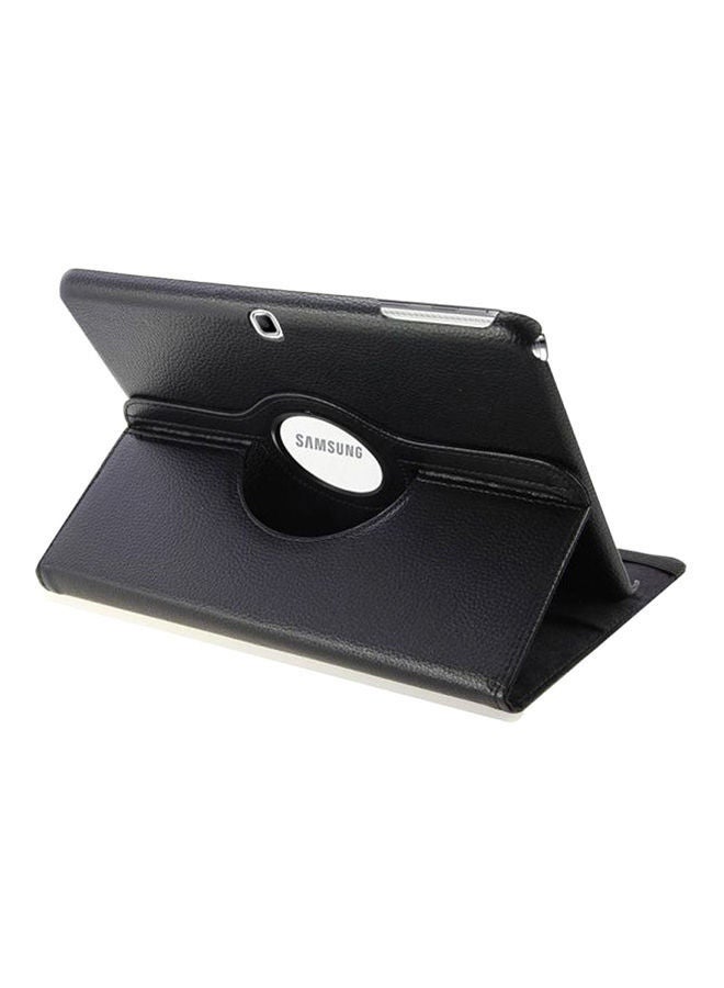 NIBEMINENT 360 Degree Rotating Stand Flip Case Cover For Samsung Galaxy Tab S 10.5 T800/T805 Black - Image 2