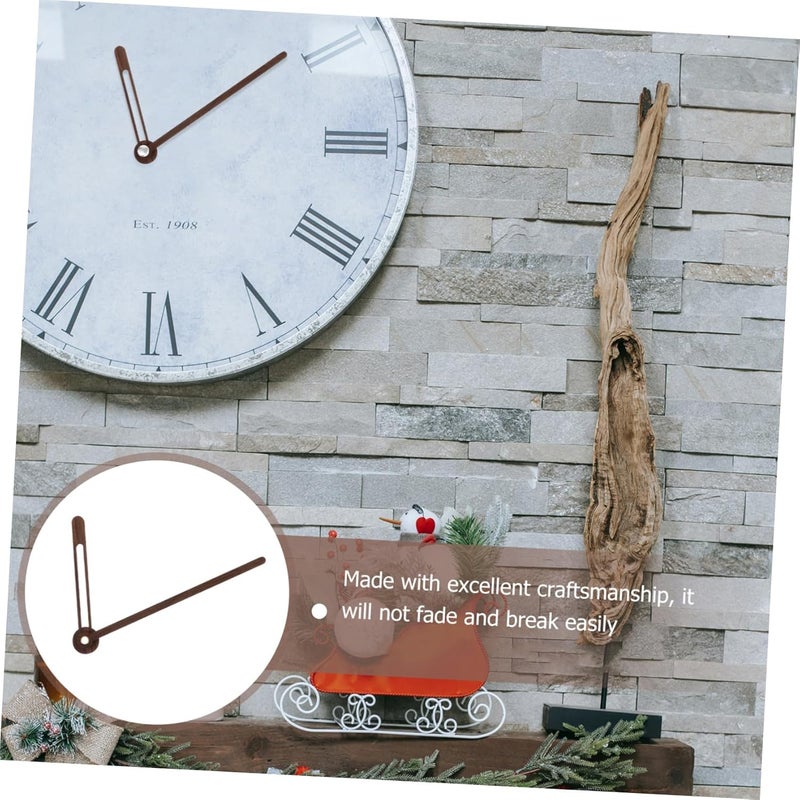 Uonlytech Wood Clock Hands Set Precision Clock Hand Needle for DIY Projects 5-Piece Kit - Image 5
