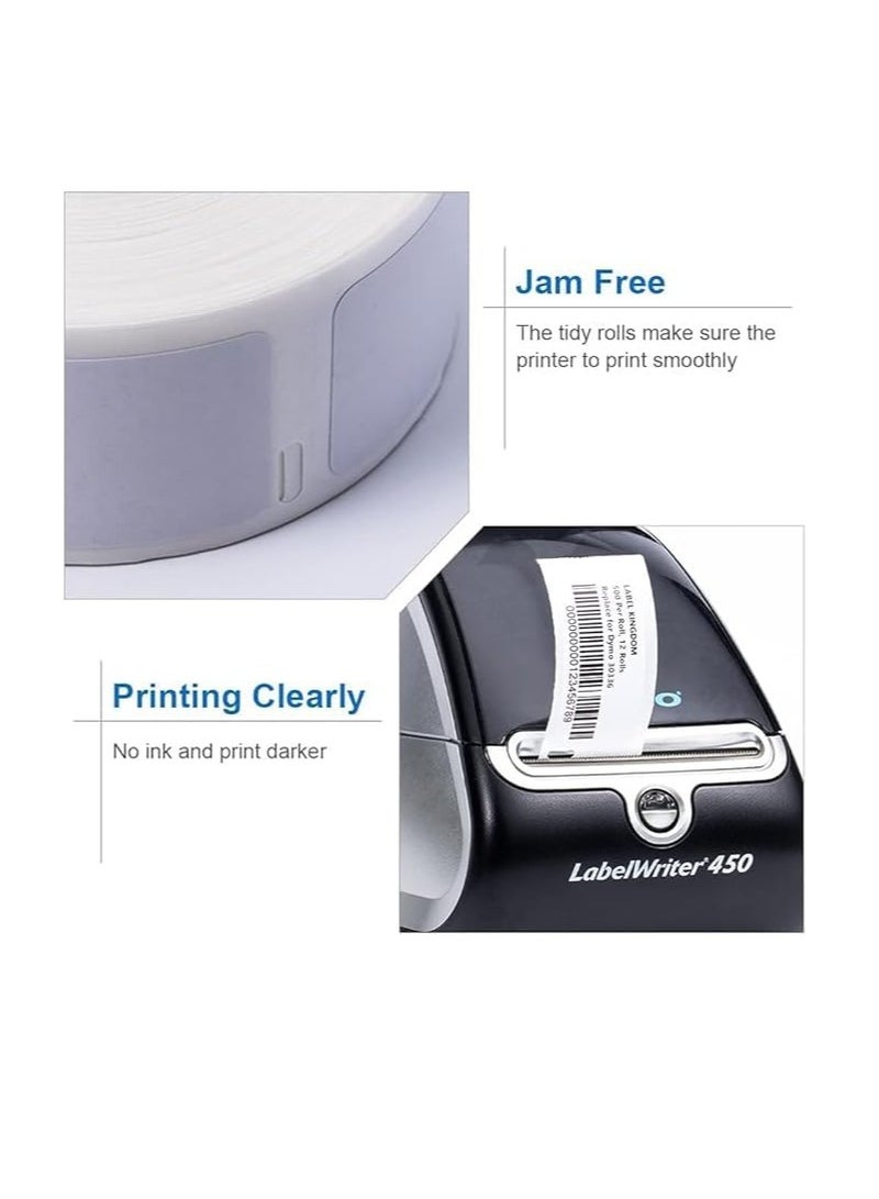 Terabyte 25mm x 54mm / 500 Labels per roll Large Return Address Label Roll for Dymo LW Printers A11352 - Image 4