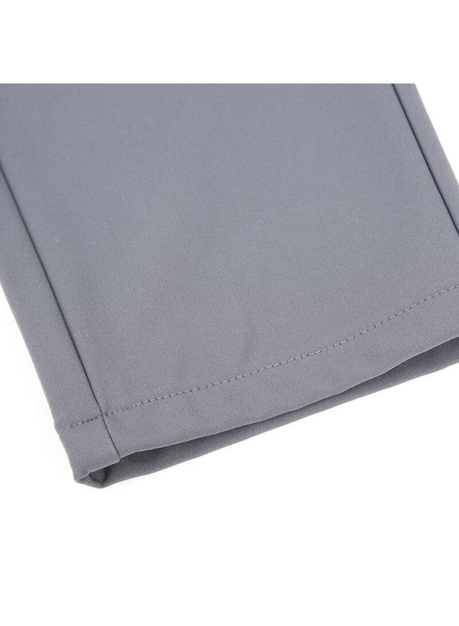 Tries Men's Casual Business Pants Autumn Winter Thick Elastic Comfortable Draped Wrinkle-resistant Composite Oriental Minimalist Style - Image 1