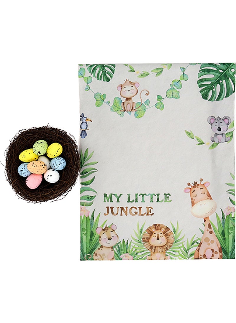 Repro Design 30X38 cm By Lıtte Jungle Printed Gift Package 5 Pieces  - Image 2