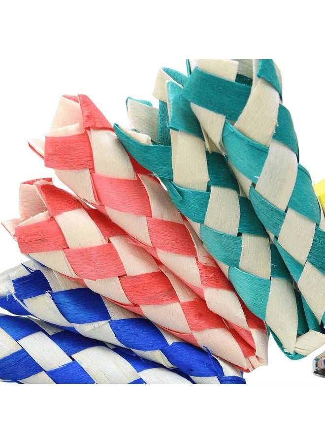 Bonka Bird Toys Bonka Bird Toys 1139 Shredburst Colorful Bamboo Shredding Parrot Parrotlet Cockatoo African Grey Amazon - Image 3