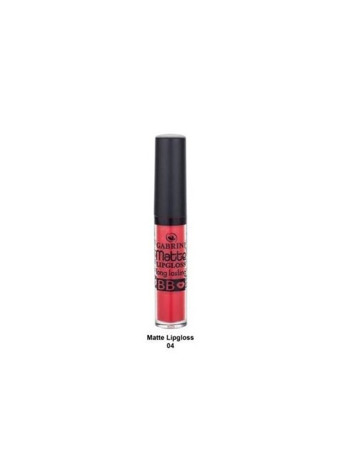 Gabrini	Matte Lipgloss Long Lasting BB - 04