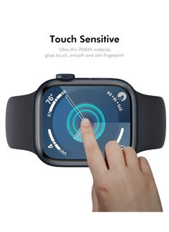 Generic For Apple Watch Series 10 42mm Screen Protector 3D Curved PC + PMMA Ultra Clear Film - (Black)  - Image 4