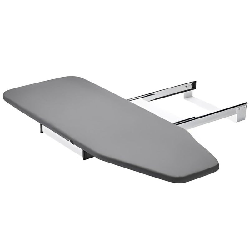 Volo Retractable Pull Out Clothes Ironing Board for Wardrobe or Small Space 180 Swivel Foldable Ironing Station with Heat Resistant Cover - Image 1