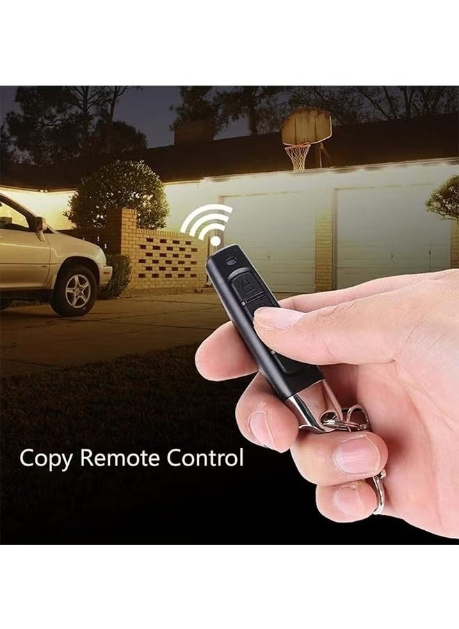 Generic - 433MHz Universal Garage Door Copy Remote Controller ,Universal Car Alarm Cloning Duplicator Lock ,Opener Gate for Home and Store Roller Shutters ,Safe Lightweight Easy to Carry and Use - Image 1