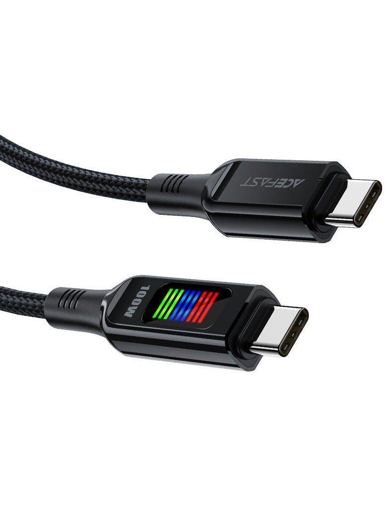 أسيفاست كابل شحن البيانات C7-03 USB-C إلى USB-C 100 واط - Image 3