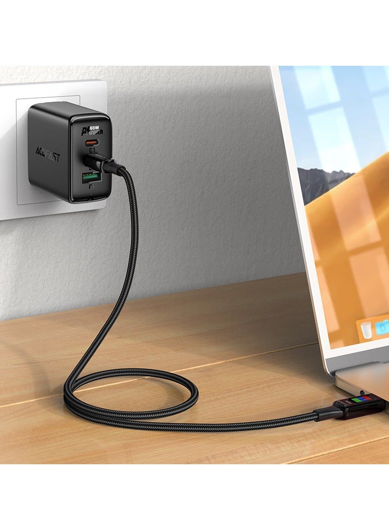 أسيفاست كابل شحن البيانات C7-03 USB-C إلى USB-C 100 واط - Image 4