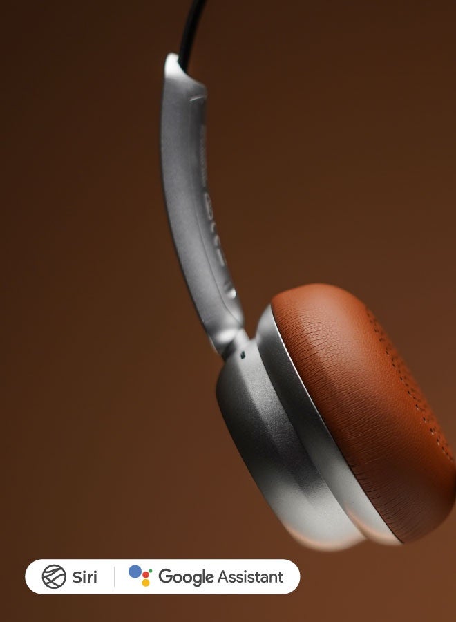 blupebble سماعات أذن قابلة للطي لاسلكية إيكو فينتاج - صوت ستيريو بلوتوث، باس عميق، تصميم كلاسيكي خفيف الوزن، ميكروفون مدمج، عمر بطارية طويل، سماعة رأس قابلة للتعديل وقابلة للحمل للموسيقى والمكالمات - Image 5