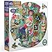 eeBoo 500 Piece Puzzle Collecting Nature Jigsaw Puzzle for Adults Circular with 23 Diameter Made with Recycled Board VegetableBased Ink - Image 3