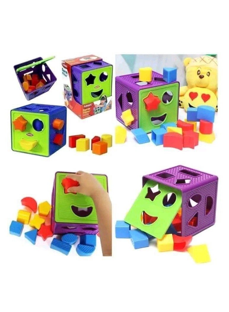 بوكس منتسوري لتطابق الاشكال الهندسية