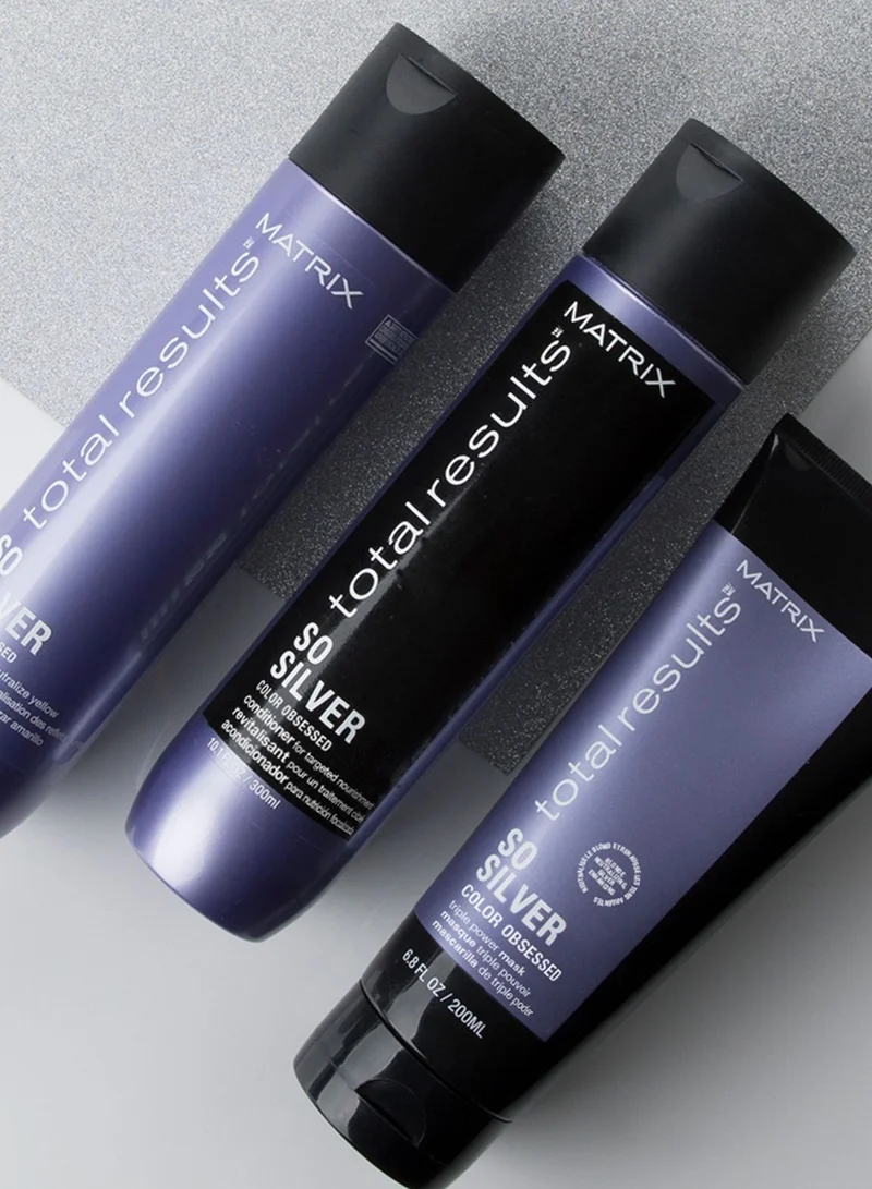 Matrix Matrix So Silver Triple Power Toning Hair Mask for Blonde and Silver Hair 200ml