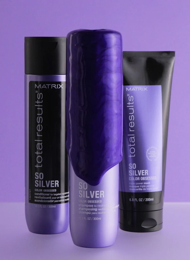 Matrix Matrix So Silver Triple Power Toning Hair Mask for Blonde and Silver Hair 200ml