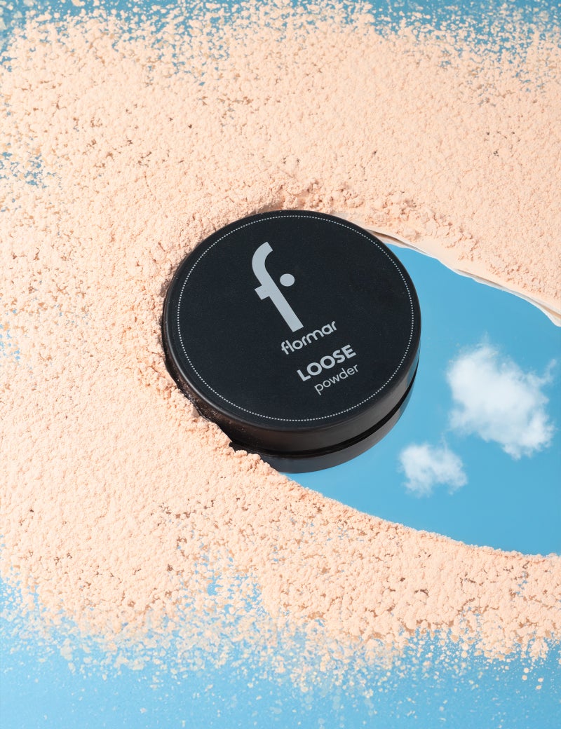 flormar Loose Ultra-Fine Texture & Semi-Matte Finish Setting Loose Powder 002 Light Sand - Image 5