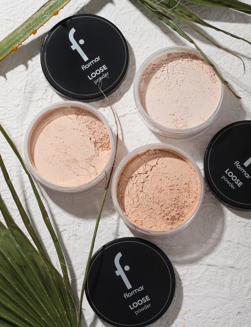 flormar Loose Ultra-Fine Texture & Semi-Matte Finish Setting Loose Powder 002 Light Sand - Image 4