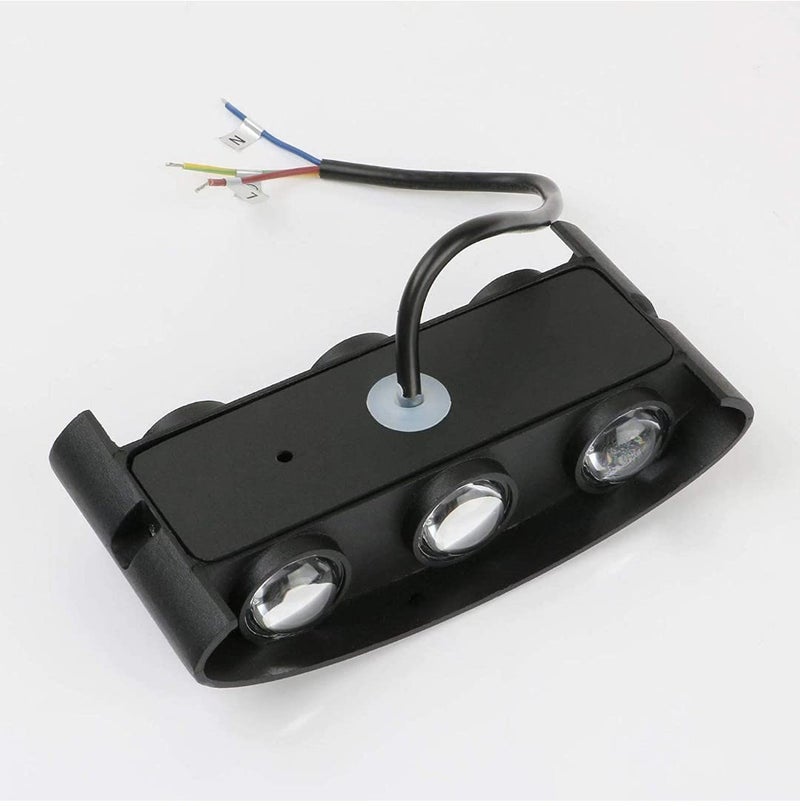 PIXORA Modern Up Down Outdoor and Indoor LED Wall Lamp Waterproof IP65 12W Warm White - Image 3