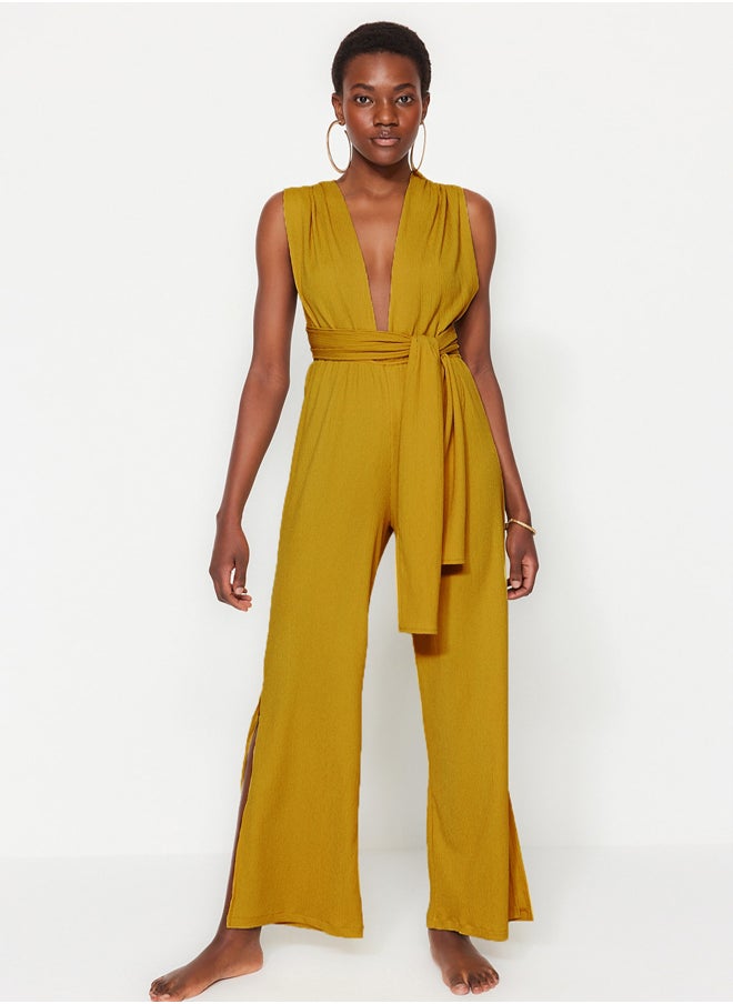 trendyol - Woven Backless Jumpsuit TBESS23TU000 - Image 1