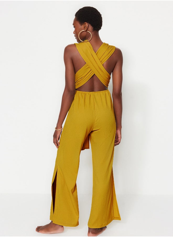 trendyol - Woven Backless Jumpsuit TBESS23TU000 - Image 1
