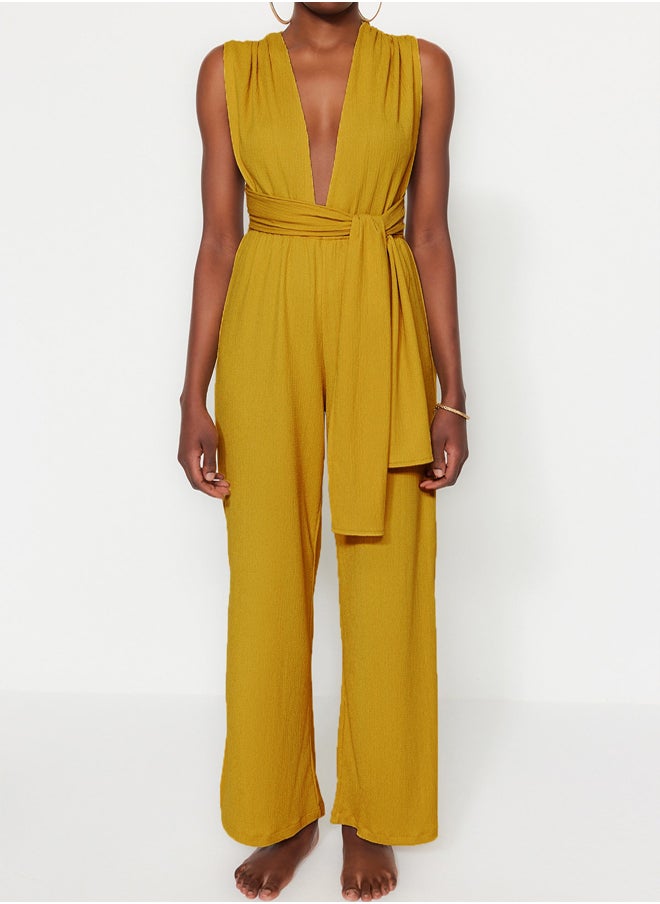 trendyol - Woven Backless Jumpsuit TBESS23TU000 - Image 1