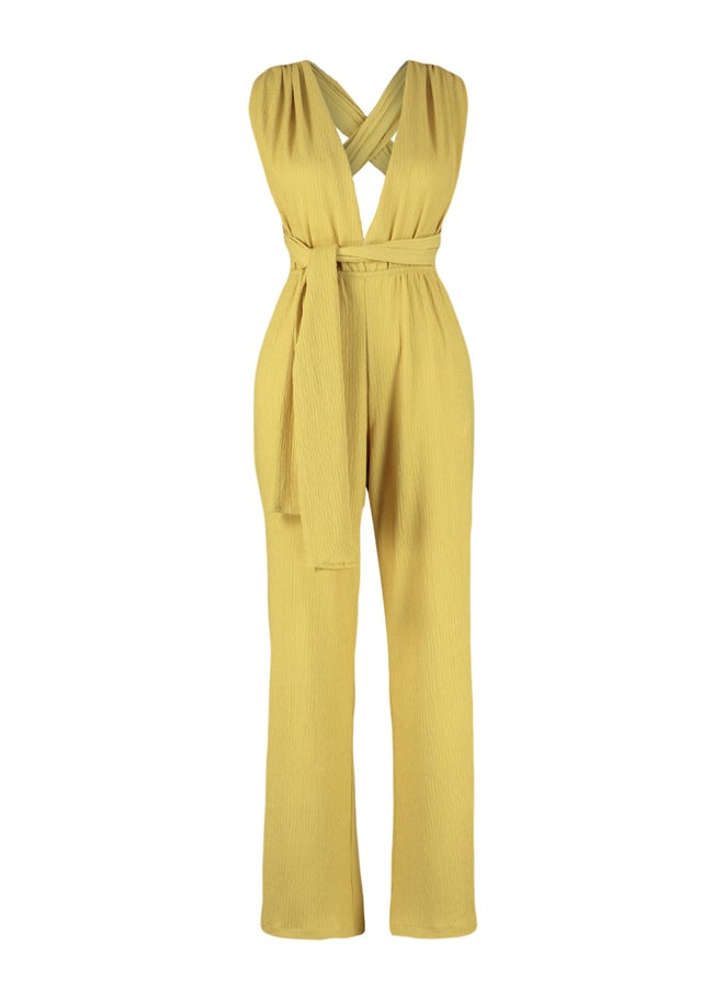 trendyol - Woven Backless Jumpsuit TBESS23TU000 - Image 1