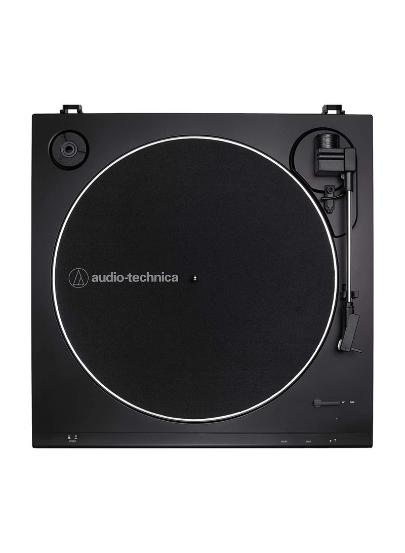 Audio-Technica AT-LP60X- Fully Belt-Drive Turntable - Black  - Image 3