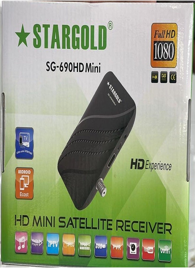 Stargold - Stargold Hd Mini Receiver Sg-690 Hd Mini - Image 1