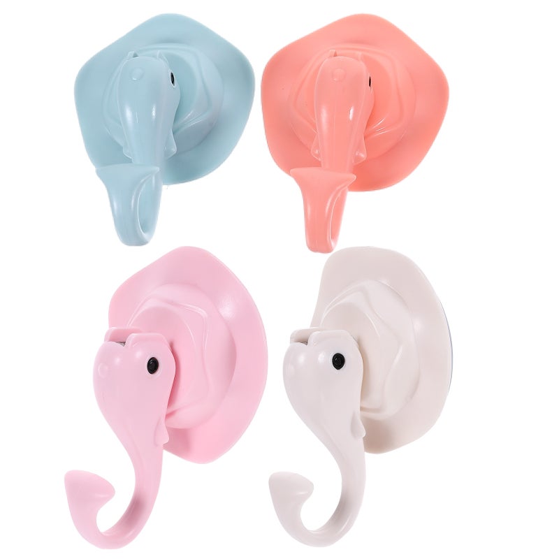 4pcs Cups Hooks Multi-Purpose Use Cups Hangers Home Supplies - Image 3