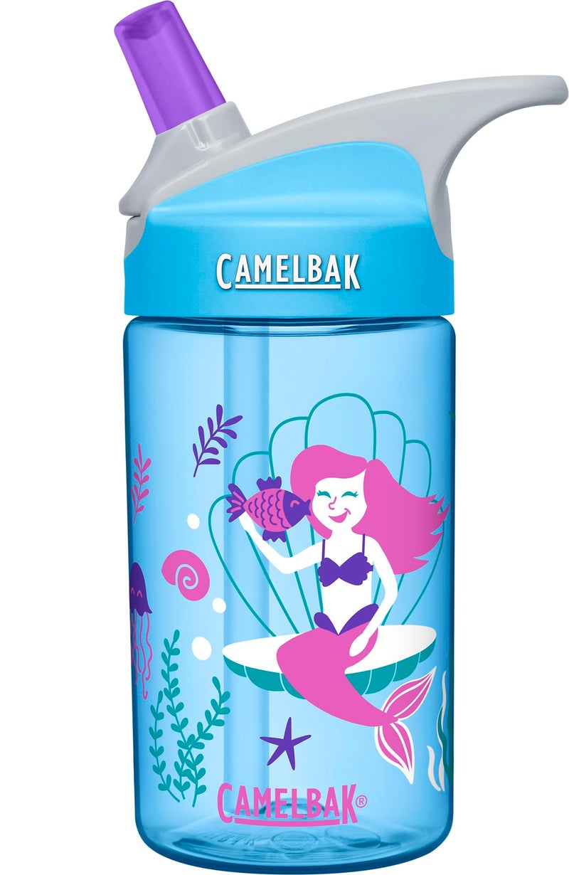 CamelBak Eddy Kids Big Bite Valve Straw Water Bottle Magical Mermaids, 12oz