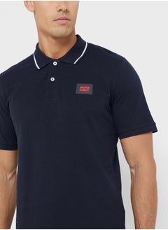 JACK & JONES Jjhudson Chest Print Polo  - Image 3