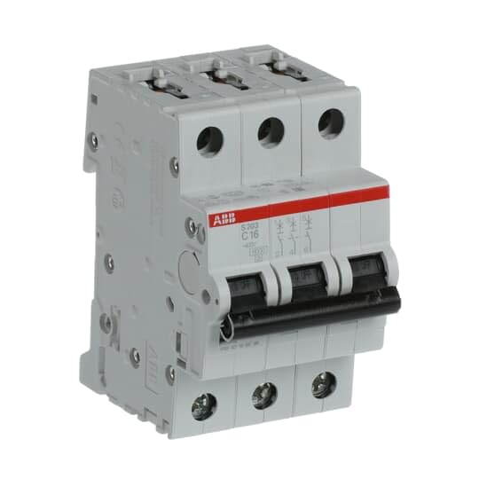 ABB 10K MCB 32A TP MCB Triple Pole C Curve Pack of 1 SW203MC32  - Image 1
