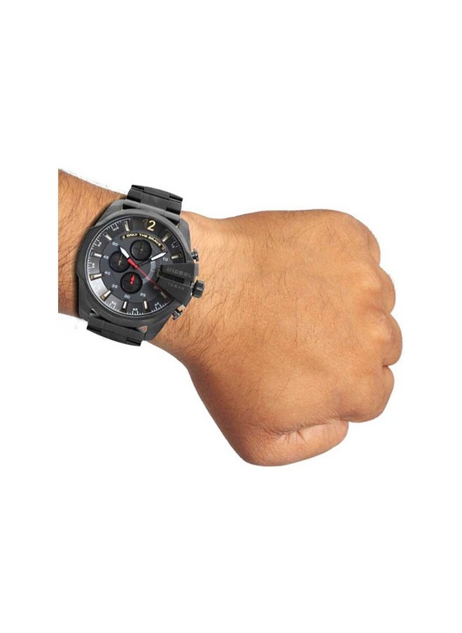 DIESEL Diesel Mega Chief Stainless steel men's watch with analog or digital sports -DZ4318  - Image 3