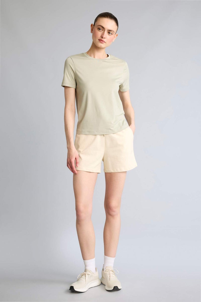 DeFacto Standard Fit Elastic Waist Sports Shorts - Image 2