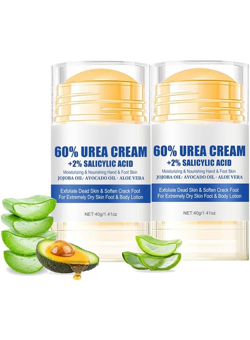 GraGra Urea Cream, 2 Pcs Urea Foot Cream, Premium Urea Foot Cream, Skin Care Moisturizer, For Feet, Hands, Heels, Elbows, Knees and More, Deep Moisturizes, Callus Remover and Soften - Image 1