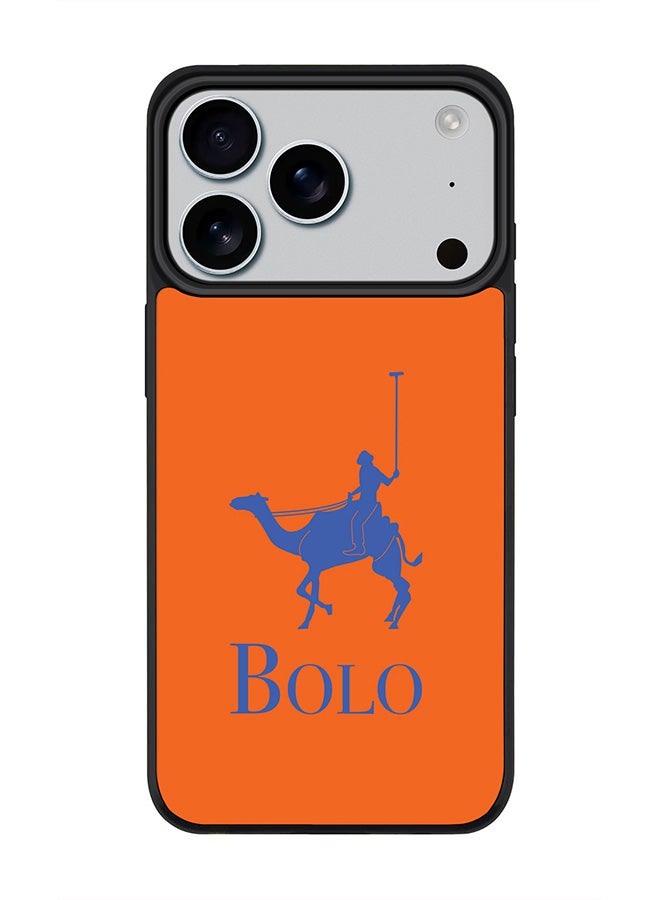 Stylizedd iPhone 17 Pro Case, [Compatible with MagSafe] Slim Magnetic cover Phone Case iPhone 17 Pro -BOLO Orange - Image 1