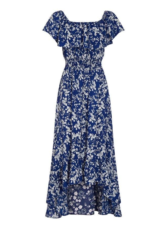 MELA LONDON Floral Off-Shoulder Dress - Image 4