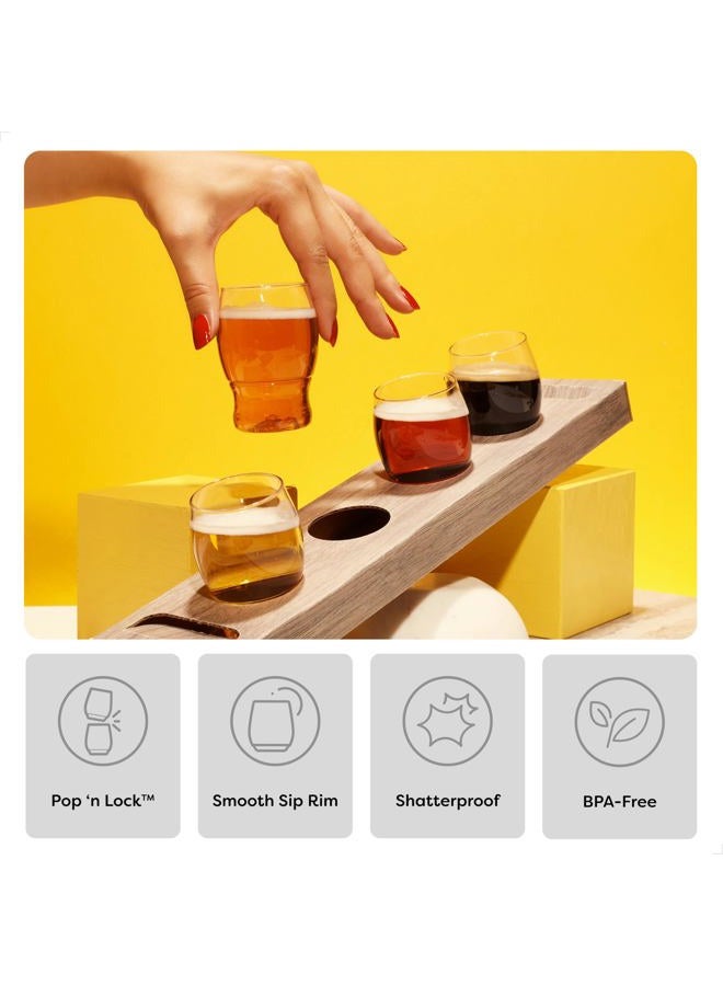 TOSSWARE POP 4oz Taster SET OF 48, Recyclable, Unbreakable & Crystal Clear Plastic Shot Glass - Image 3